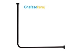 نمایش جزئیات برای میله اتاق پرو ال (مشکی) تصویر میله اتاق پرو ال (مشکی)