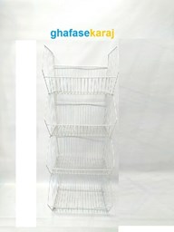 نمایش جزئیات برای سبد تکی روکش پلاستیک 50 سانتی تصویر سبد تکی روکش پلاستیک 50 سانتی