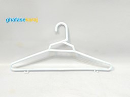 نمایش جزئیات برای چوب لباسی استاندارد سفید تصویر چوب لباسی استاندارد سفید