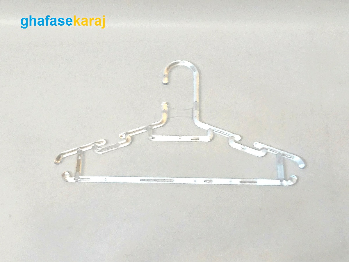 تصویر چوب لباسی کریستالی نوزاد