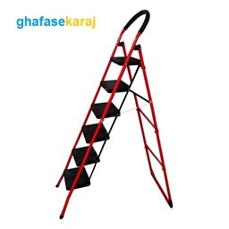 نمایش جزئیات برای نردبان ایران پایه 6 پله تصویر نردبان ایران پایه 6 پله