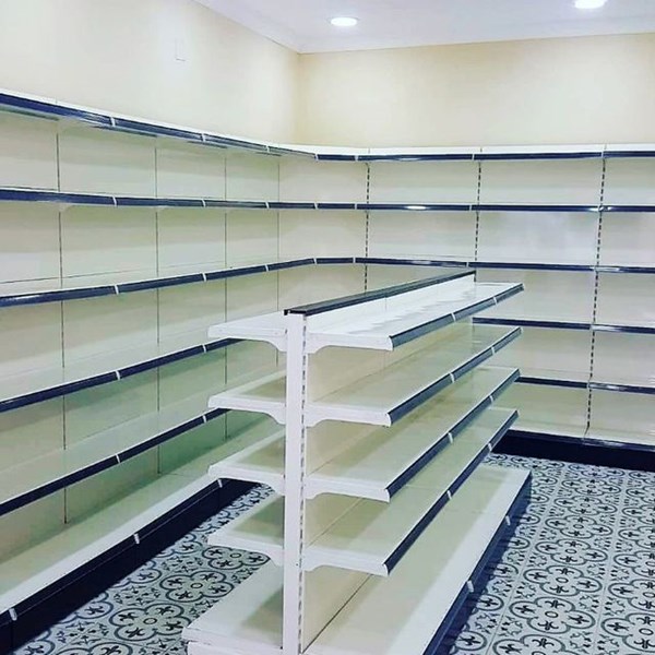 تصویر قفسه هایپرمارکتی دو طرفه