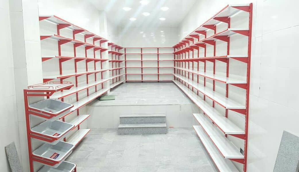 آموزش نصب قفسه فروشگاهی و هایپری دیواری