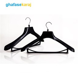 نمایش جزئیات برای چوب لباسی اپل دار مشکی تسمه دار  تصویر چوب لباسی اپل دار مشکی تسمه دار